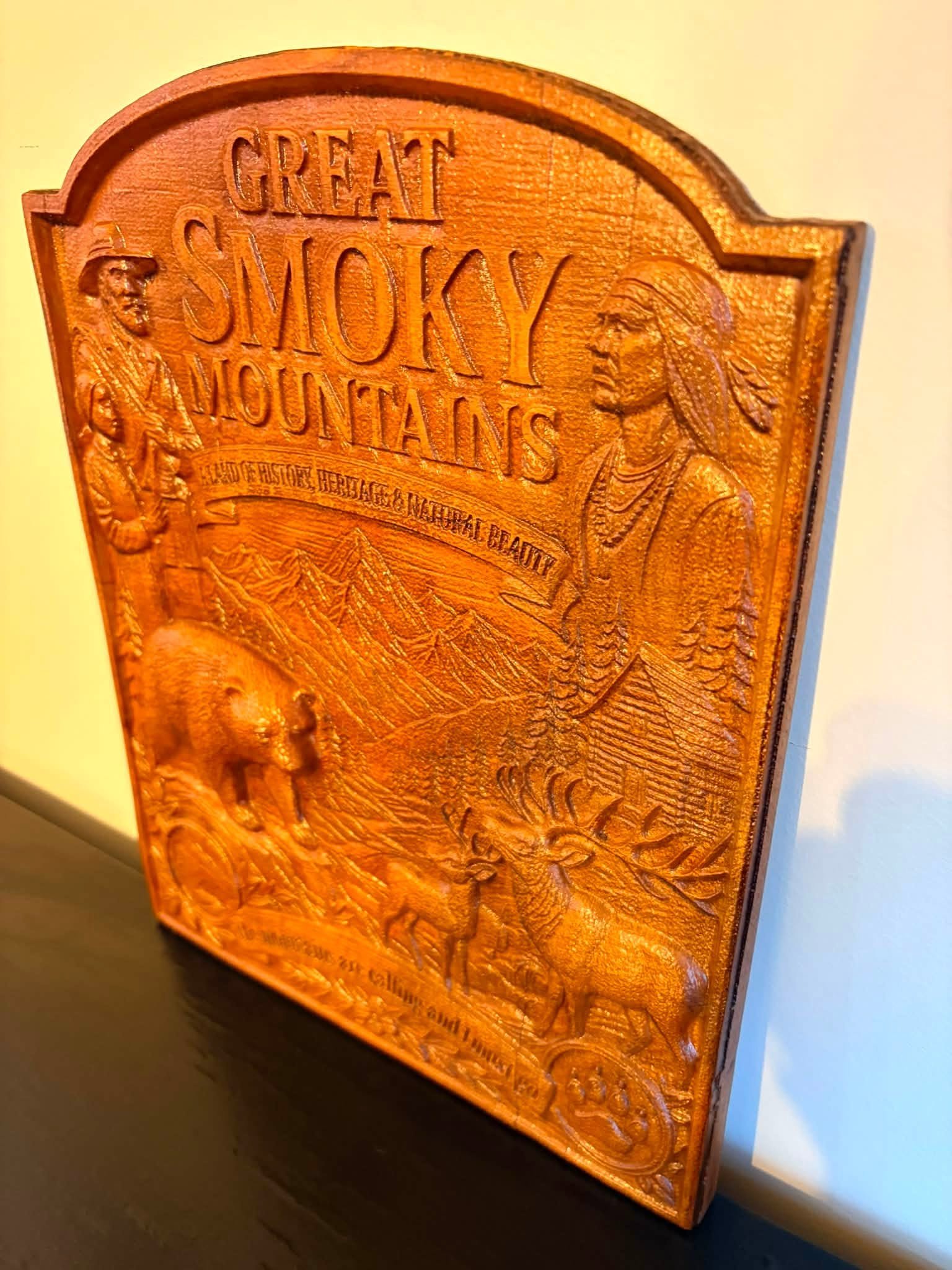 Great Smoky Mountains CNC Carving - Image 2